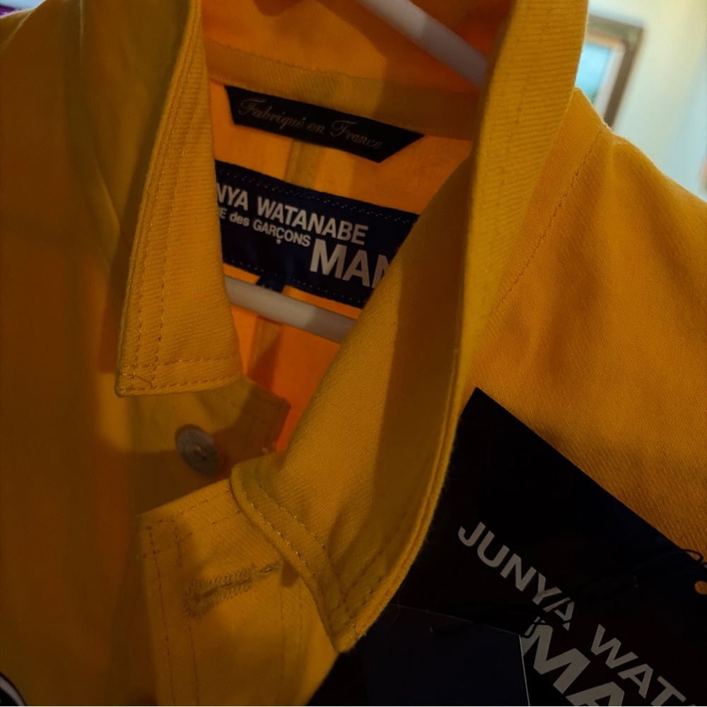 Junya Watanabe MAN Comme des garcons x le labourer yellow jacket